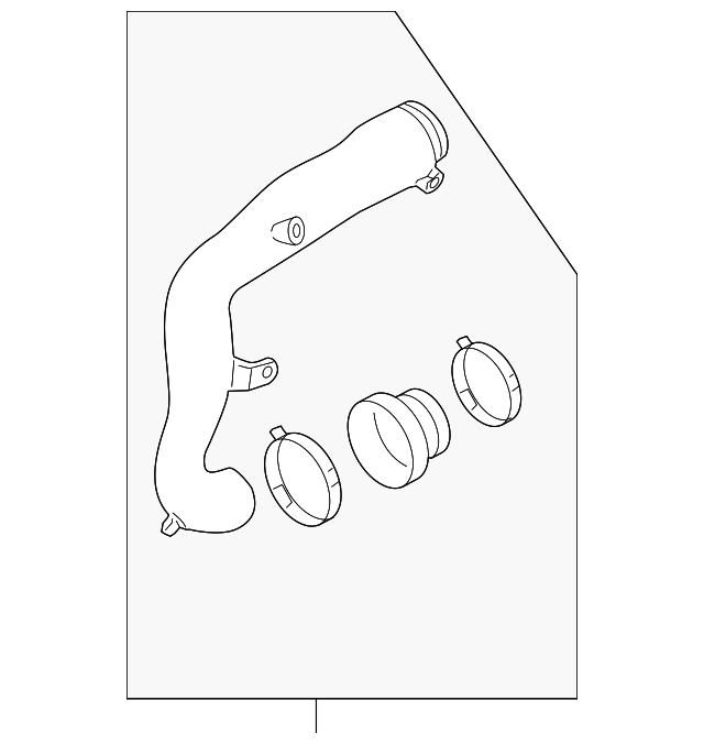 Inlet Duct 1K0-805-971-C-9B9 - View 2