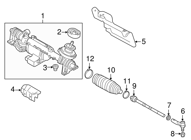 Gear Assembly Bushing 1K0-423-121-B