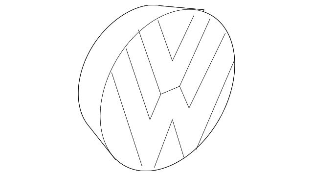 Hub Cap 1C0-601-149-B-GRB - View 2