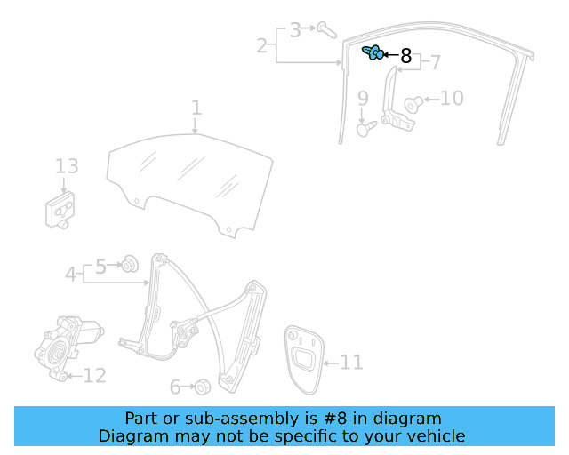 Inner Cover Clip WHT-006-587 - View 11