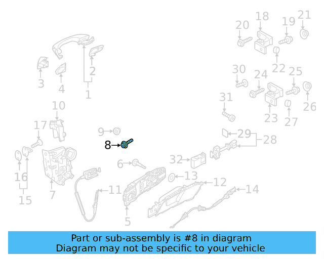 Hinge Cap N-909-685-01 - View 21