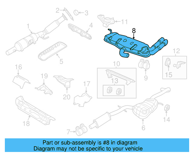 Resonator & Pipe 5C5-253-609-C - View 4