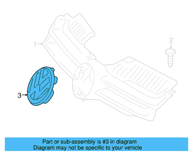 Emblem 1T0-853-601-A-FDY - View 11