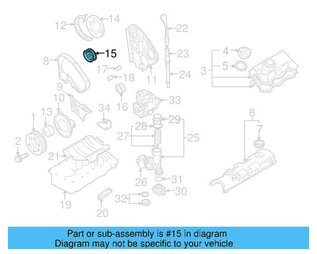 Belt Tensioner 038-109-243-N - View 5