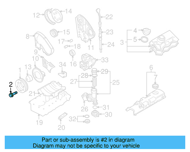 Vibration Damper Bolt WHT-005-322 - View 37