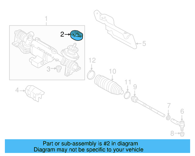 Gear Assembly Seal 1K0-423-187 - View 2
