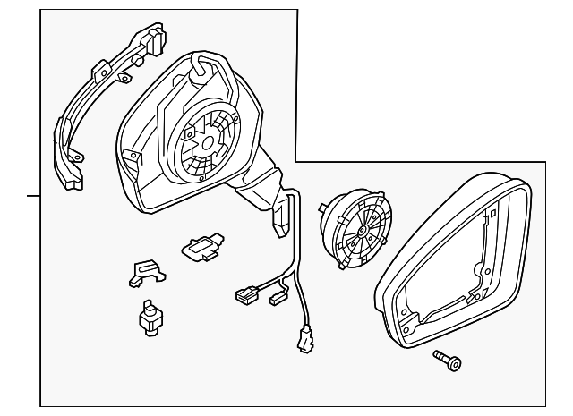 Mirror Housing 5NN-857-507-AK-9B9
