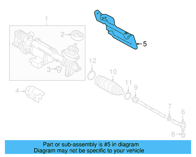 Steering Gear Dust Shield 1K1-423-981-J - View 11