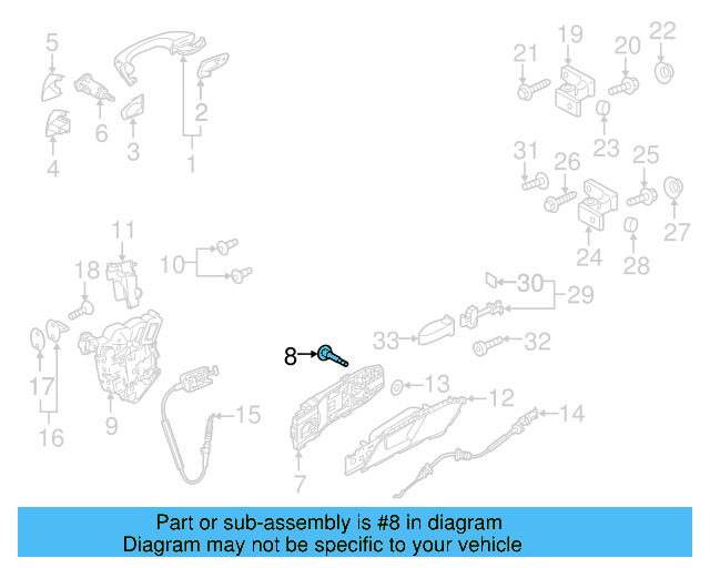 Handle Base Bolt N-911-768-01 - View 39