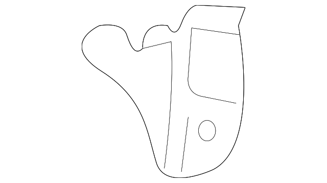 Passenger Air Bag Rear Bracket 1C1-880-643-B - View 5