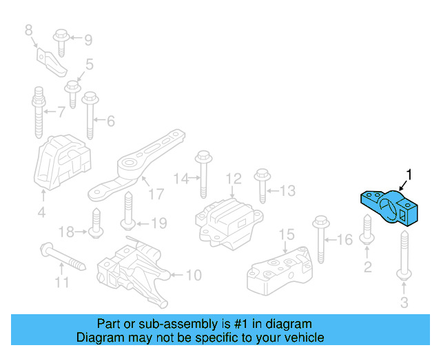 Support Bracket 06J-199-207-P - View 28