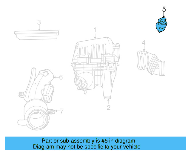 Temp Sensor 7B0-906-051 - View 4