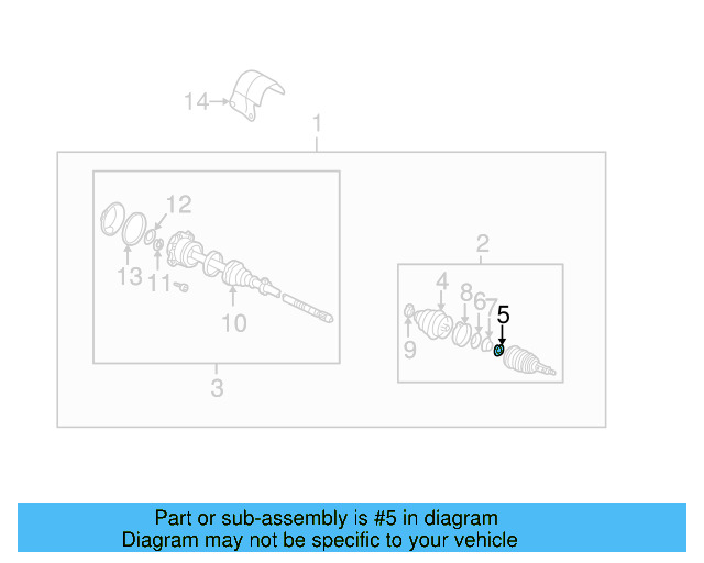 Drive Shaft Snap Ring 171-407-297-C - View 3