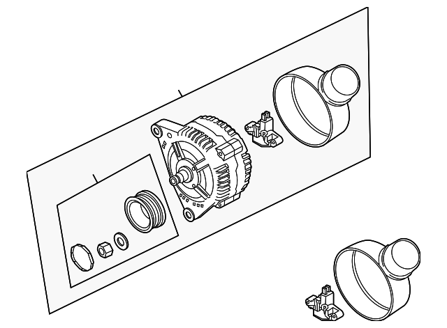 Alternator 059-903-018-X - View 5