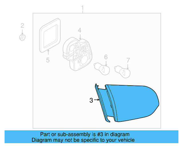 Trim Molding 5K0-945-311-9B9 - View 6