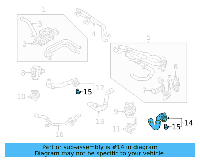 Connector Hose 1EA-121-057-J - View 7