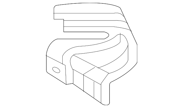 Auxiliary Pump Mount Bracket 1EA-121-066-D