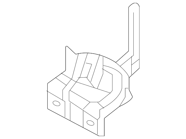 Auxiliary Pump Mount Bracket 1EA-121-066-D - View 4
