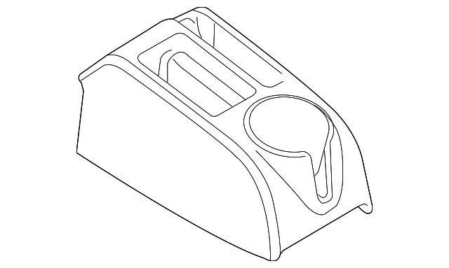 Rear Console 1K0-863-323-P-82V - View 11