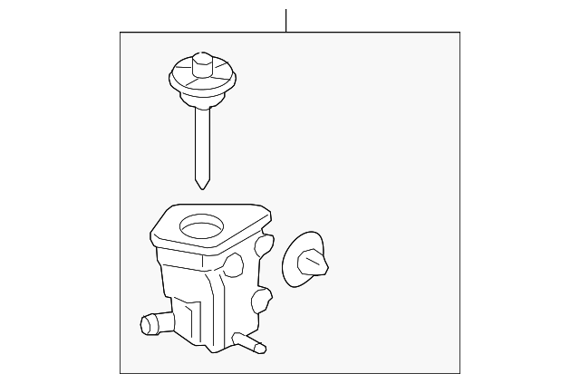 Power Steering Pump Reservoir 5C0-422-371 - View 5