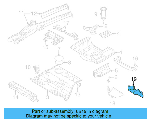 Under 3B0-825-201-E - View 9