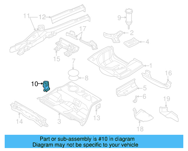 Hinge Support 8E0-802-226-B