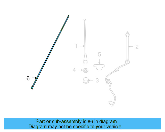 Antenna Cable 7B0-035-550-A