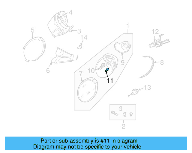 O'head Lamp Bulb N-017-753-10 - View 46