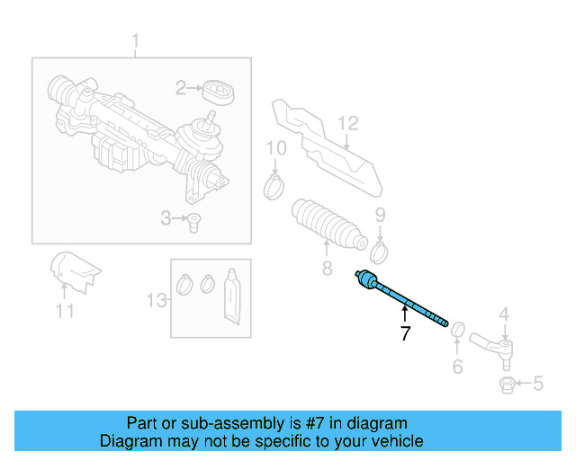 Tie Rod 1K0-423-810-A - View 18