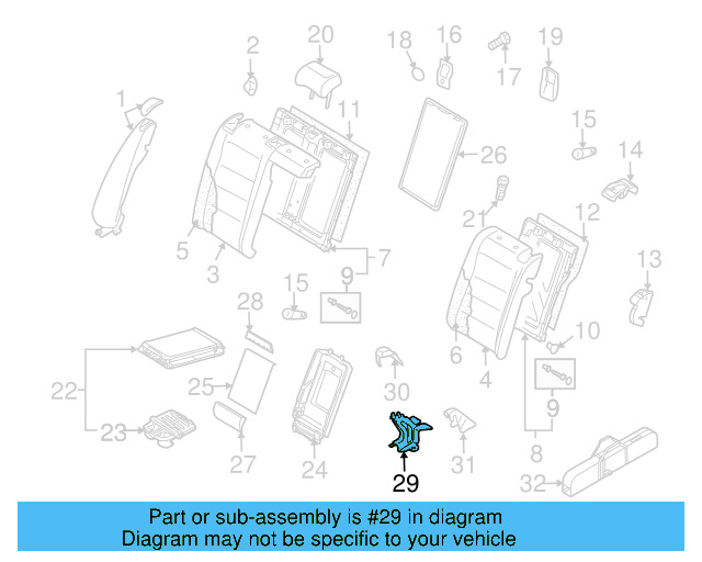 Center Mount 5C6-886-177-A - View 22