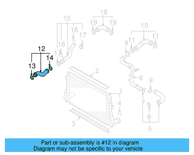 Pressure Pipe 1K0-145-832-E - View 41