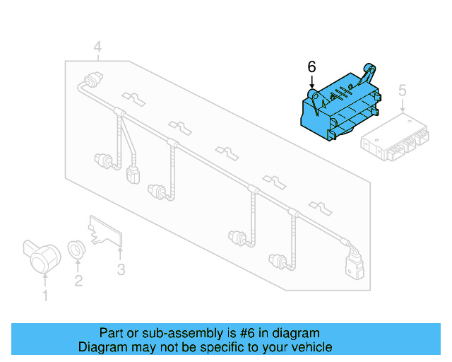 Mount Bracket 7P6-907-179-A - View 7