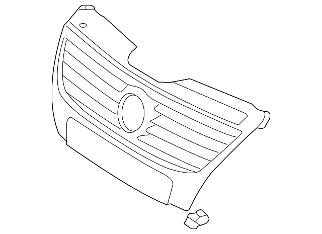 Grille 3C0-853-651-E-PWF