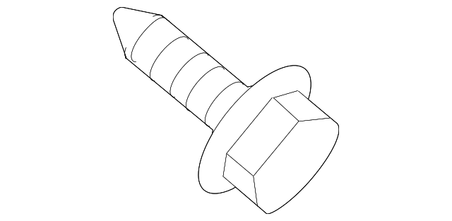 Wheel Opening Molding Screw N-910-907-01 - View 49