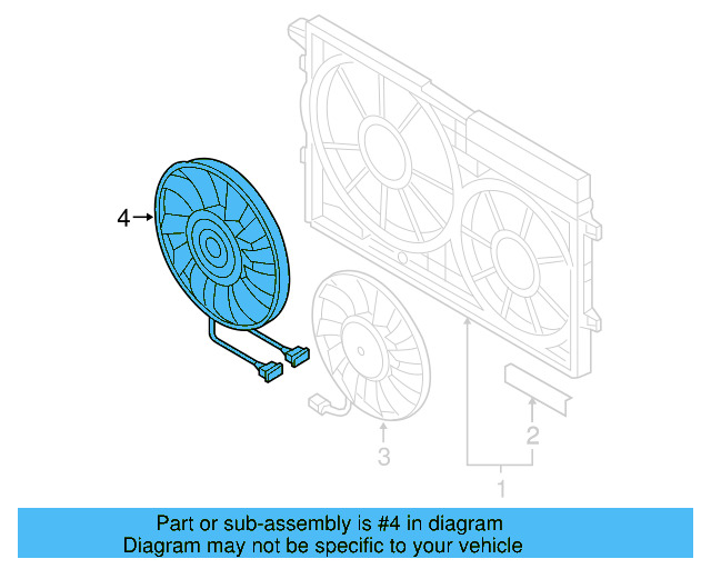 Fan & Motor 1K0-959-455-EA - View 19