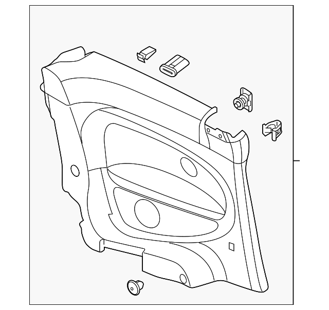Lower Quarter Trim 5C5-867-043-FB-UFP - View 8