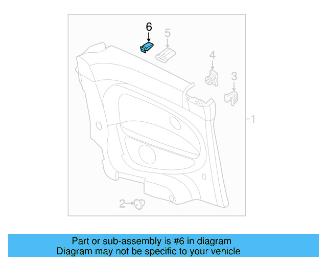 Lower Quarter Trim 5C5-867-043-FB-UFP - View 9