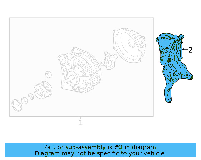 Mount Bracket 06K-903-143-D - View 8