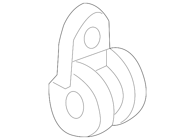 Power Steering Pressure Hose Clip N-907-998-01 - View 6