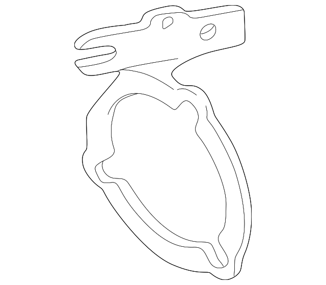 Secondary Air Injection Pump Bracket 06A-131-085-D - View 3