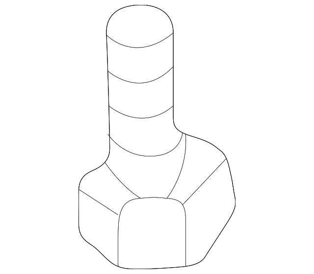 Seat Belt Assembly Bolt N-989-115-03 - View 8