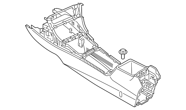 Center Console 5G1-863-241-BL-82V - View 3