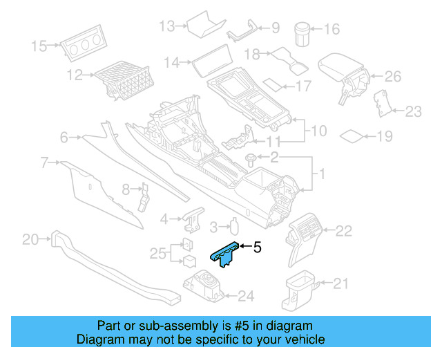 Front Bracket 5G1-861-513-A