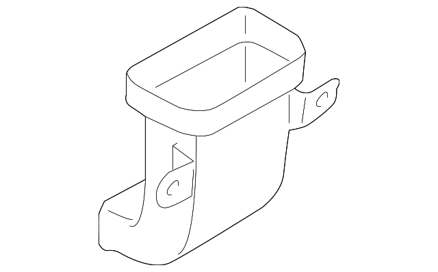 Rear Duct 5GE-863-250 - View 6