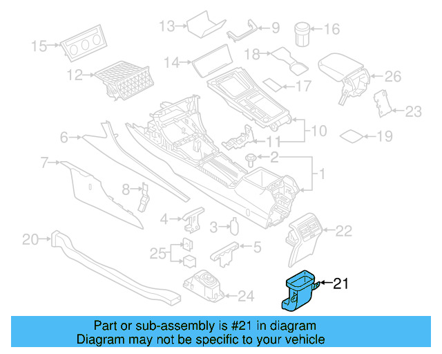 Rear Duct 5GE-863-250 - View 4