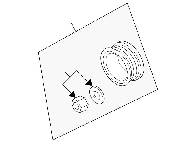 Alternator Pulley 021-903-119-L - View 10