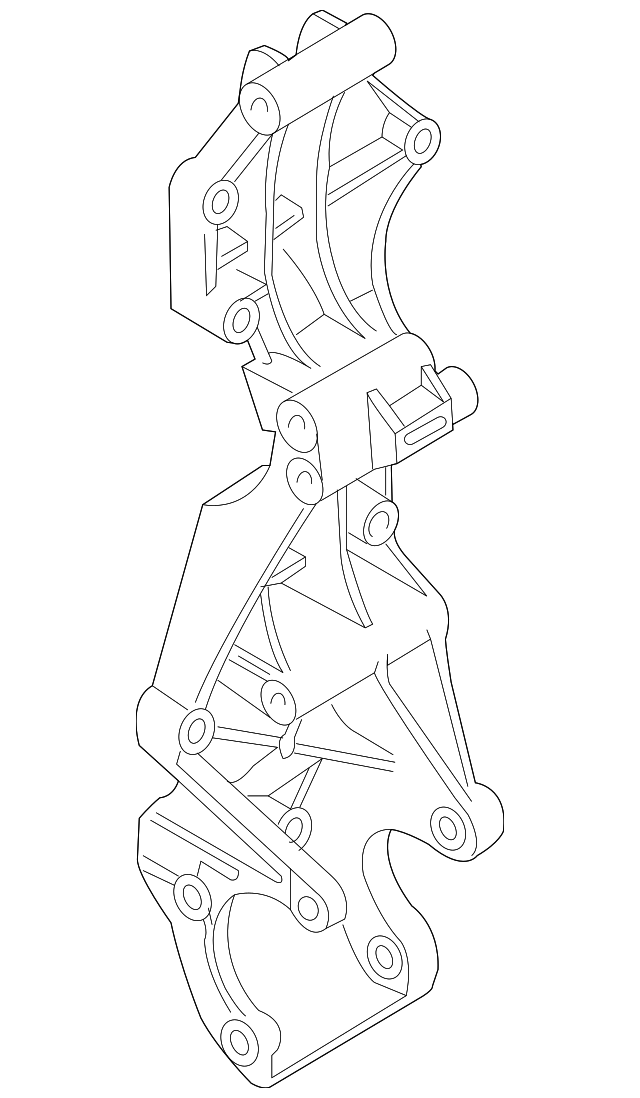 Alternator Bracket 022-260-087-F - View 5