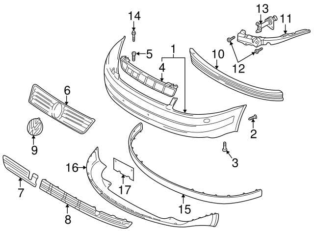 Molding (Unpainted) 3b0807720gru