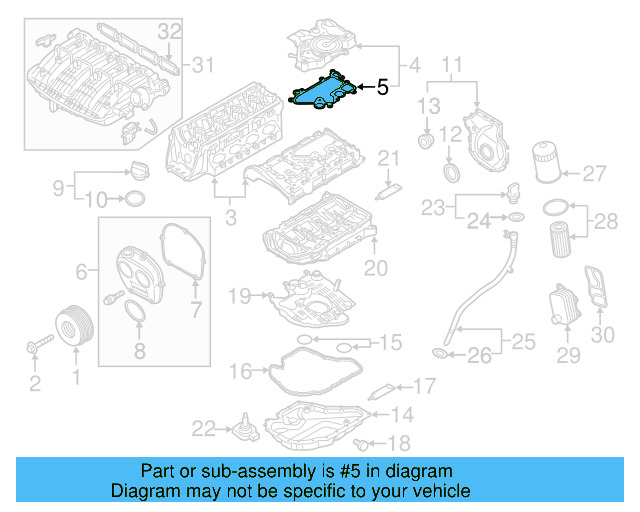 Separator Gasket 06K-103-484-F - View 21
