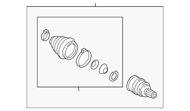 Outer Joint Assembly 5C0-498-099-D - View 34